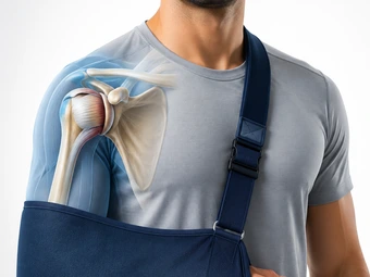Immobilization and frozen shoulder — TEMP IMAGE, replace with real photo/graphic