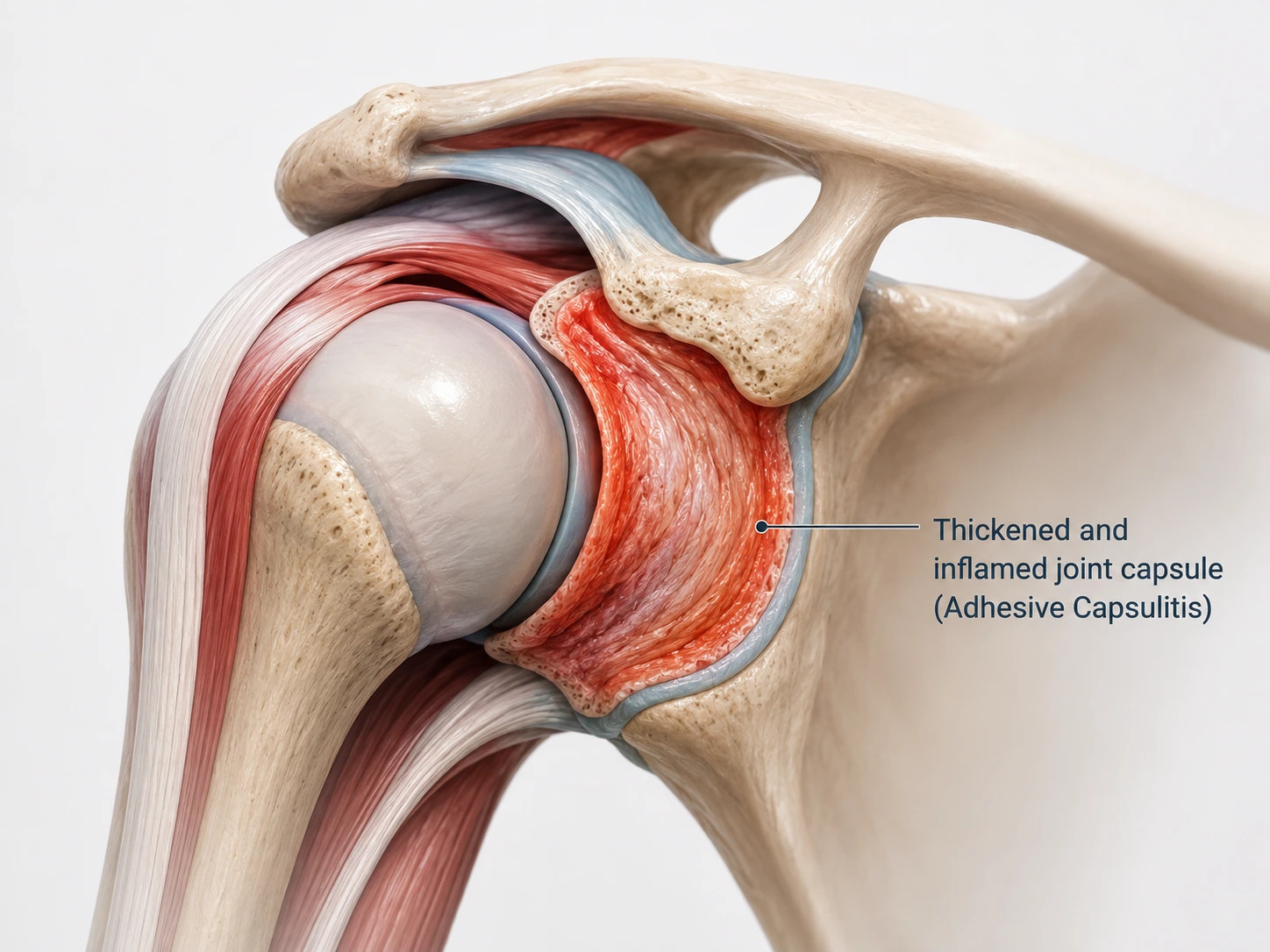 Inflammation and frozen shoulder — TEMP IMAGE, replace with real photo/graphic