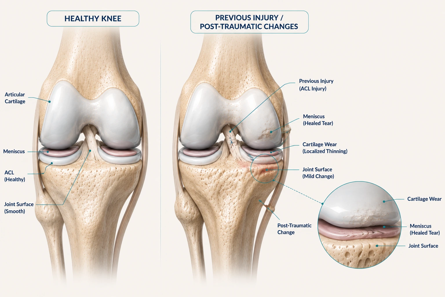 Previous injury and knee osteoarthritis — TEMP IMAGE, replace with real photo/graphic