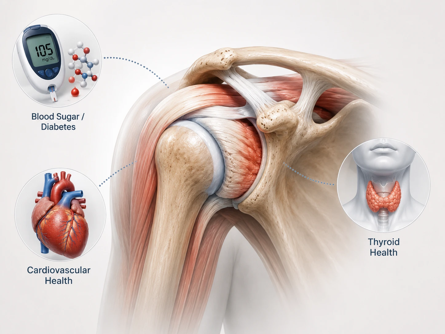 Systemic diseases and frozen shoulder — TEMP IMAGE, replace with real photo/graphic