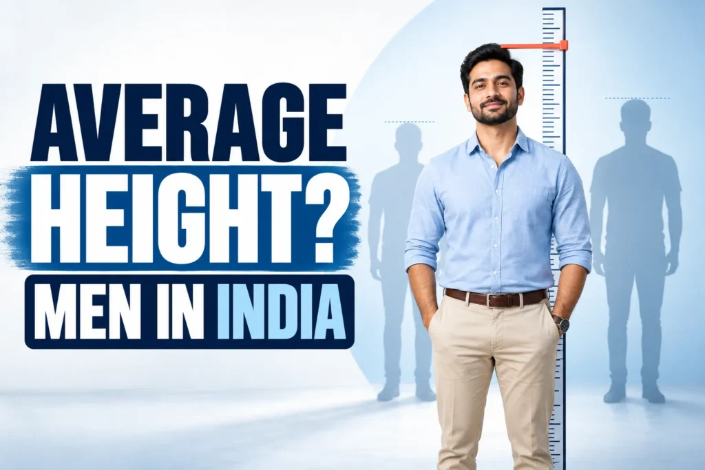 What is the Average Height For A Man In India?
