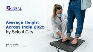 Average Height Across India 2025 by Select City