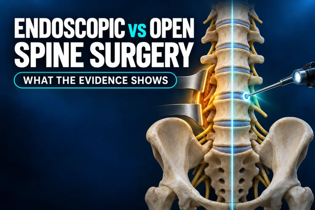 Endoscopic vs Open Spine Surgery What the Evidence Shows